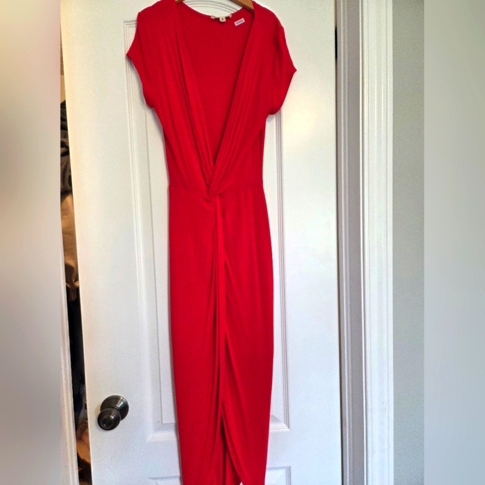 Small Crossover Red Dress